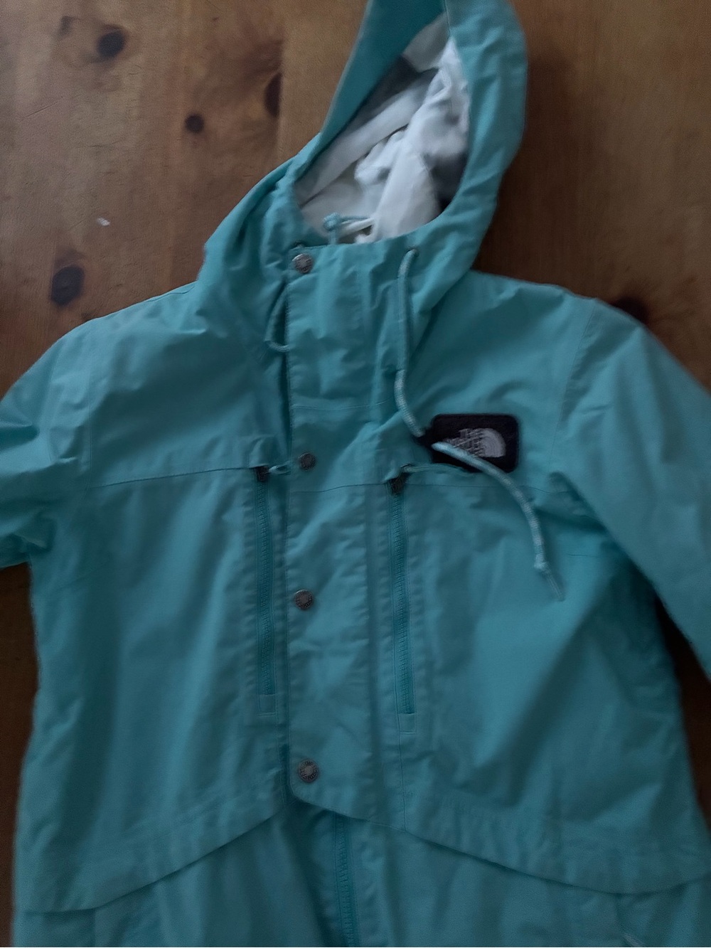 The North Face Womens Teal insulated OR/vented ski jacket